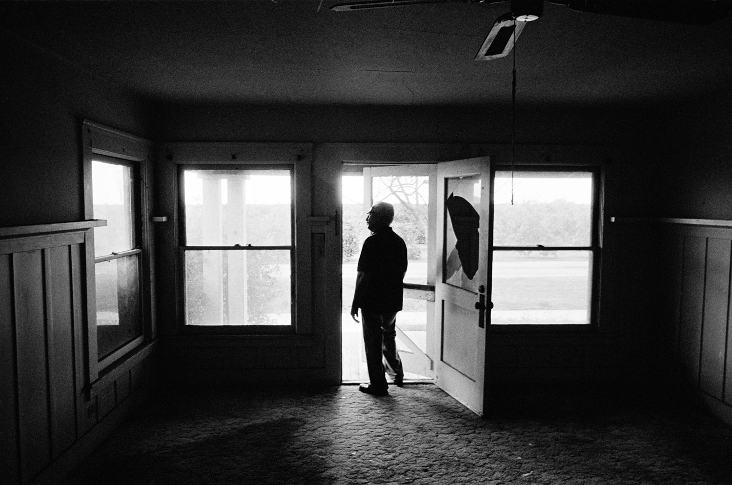 Jesse revisits the home where he grew up as a child, which is now abandoned. Woodlake, Calif., 2012.