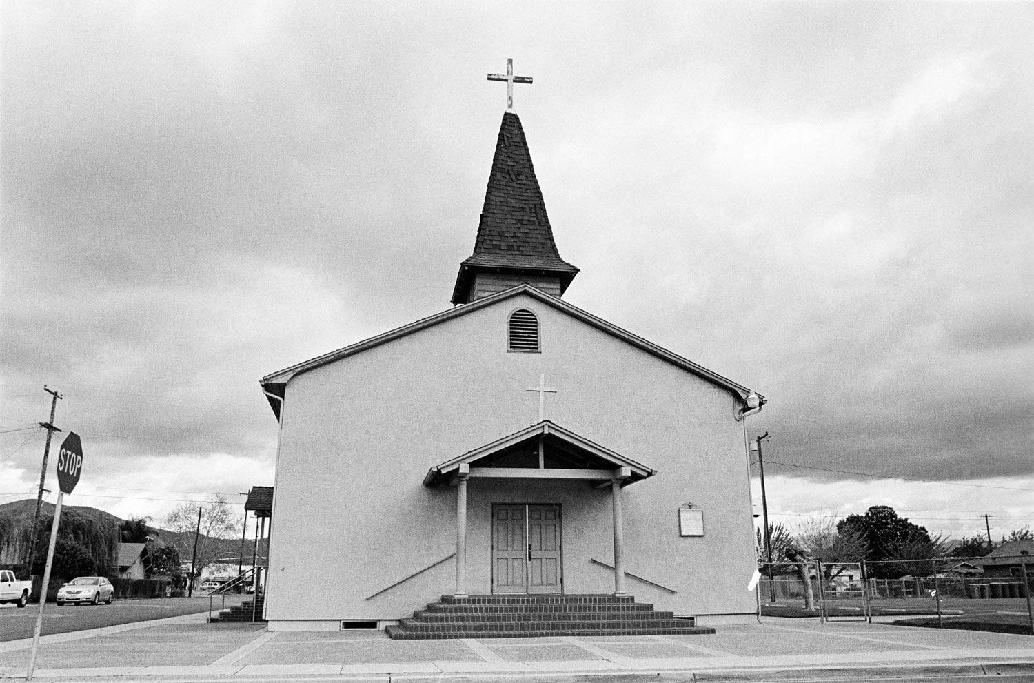 Church in Woodlake, Calif., 2012.