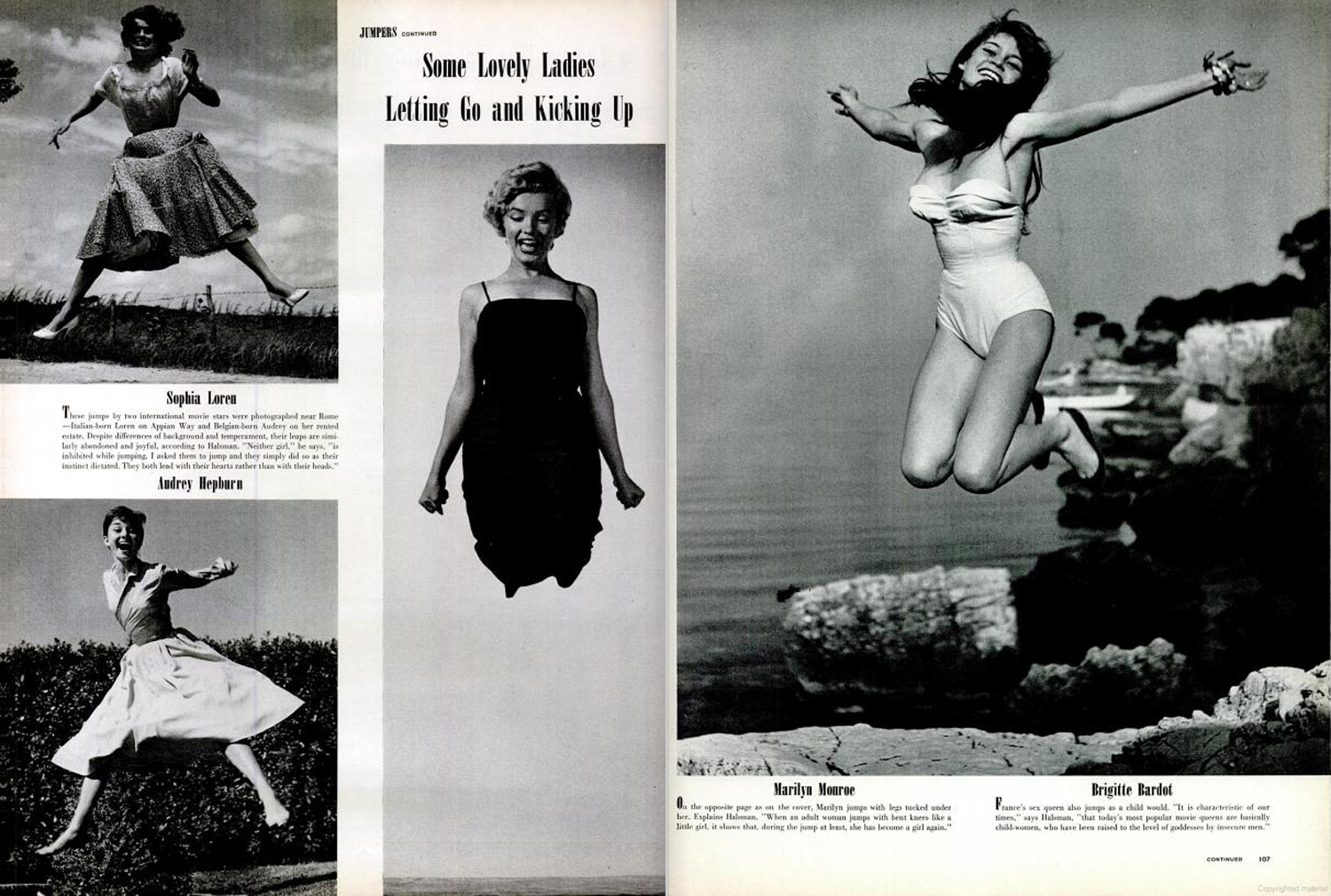 Page spreads from the November 9, 1959, issue of LIFE Magazine.