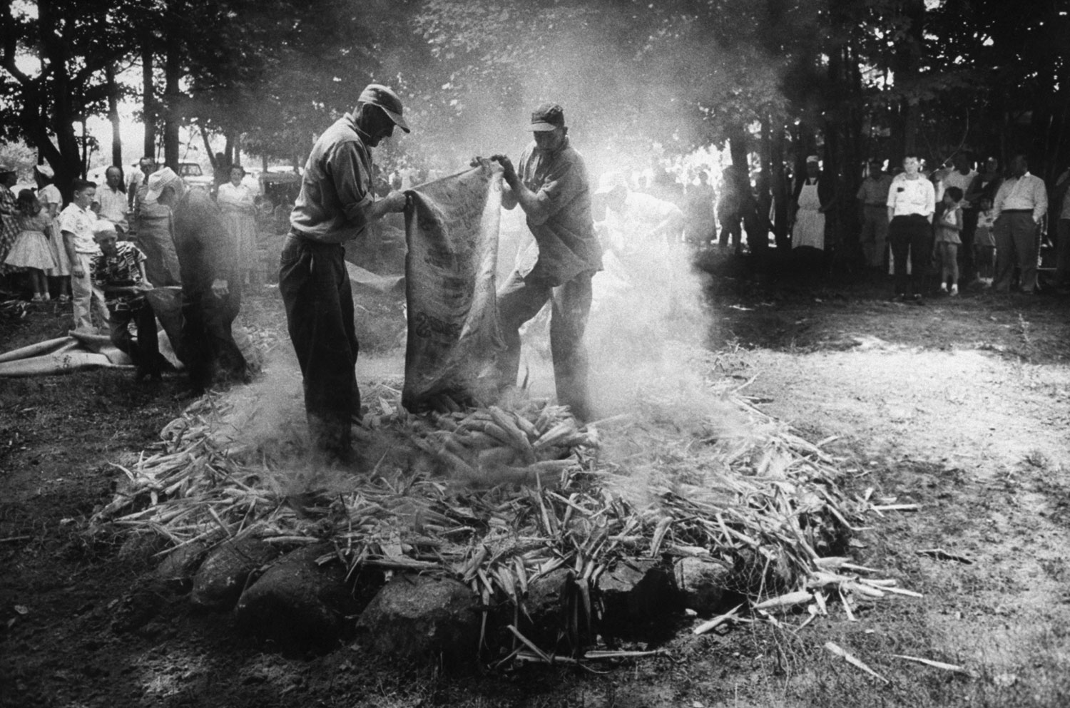Vermont barbecue, 1957.