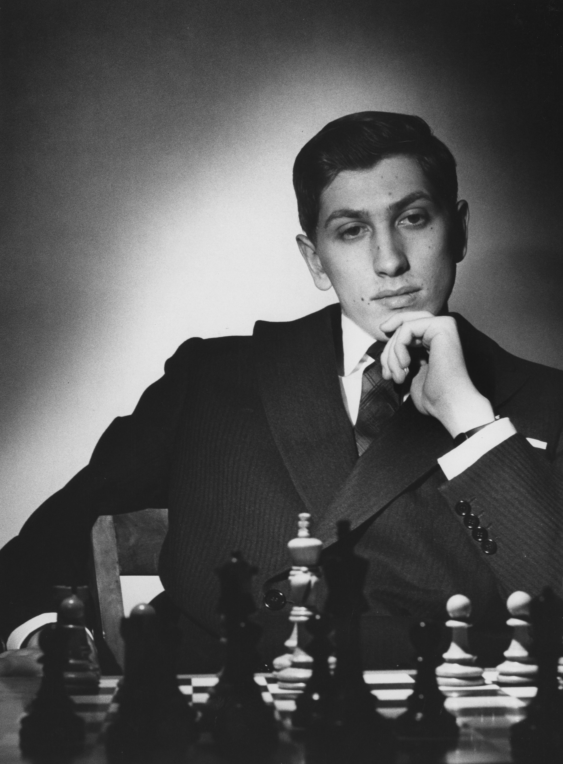 Bobby Fischer, New York, 1962.