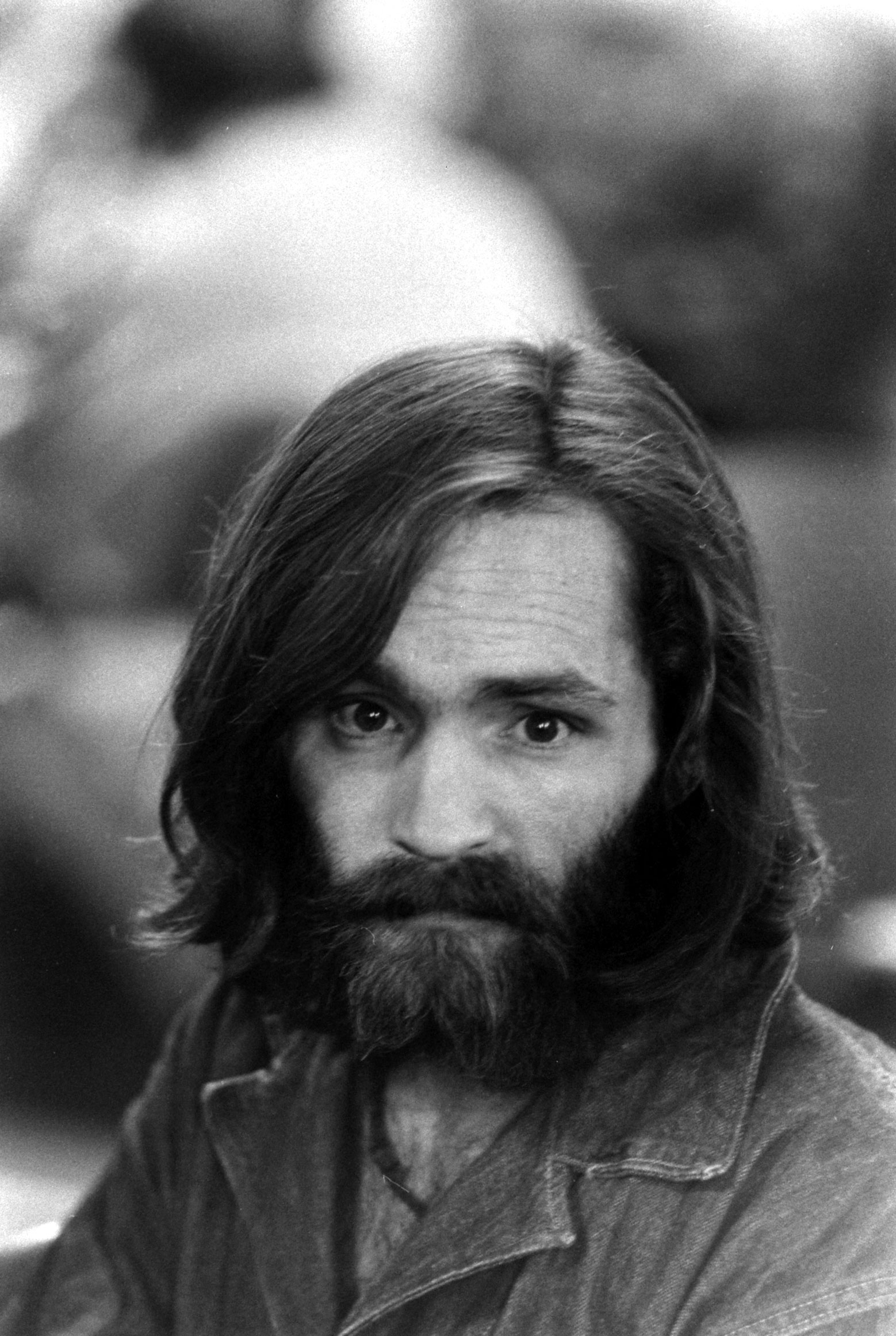 Charles Manson in custody, 1969.
