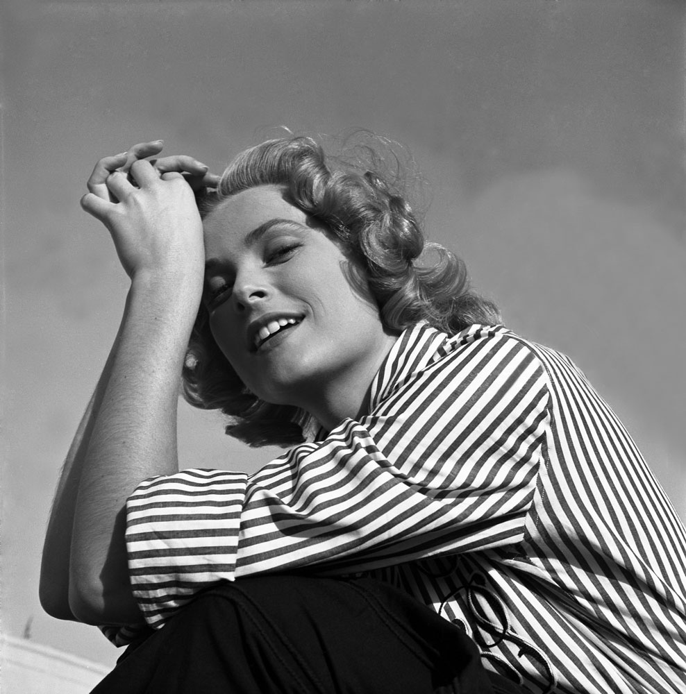 Grace Kelly reveals a sunnier, more casual side, and a hint at her versatility as an actress, 1953.
