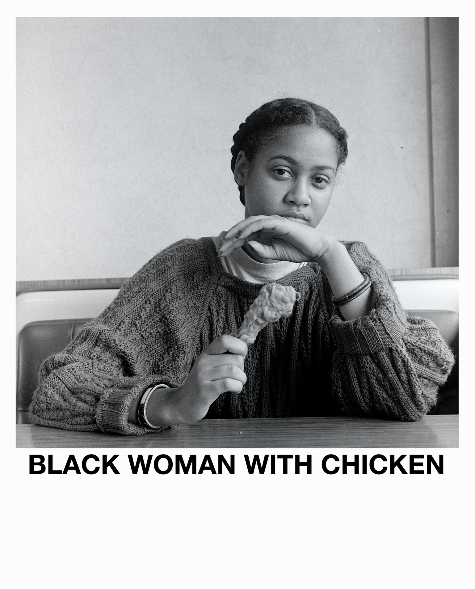Black Woman with Chicken
                              from Ain’t Jokin’, 1987–88.