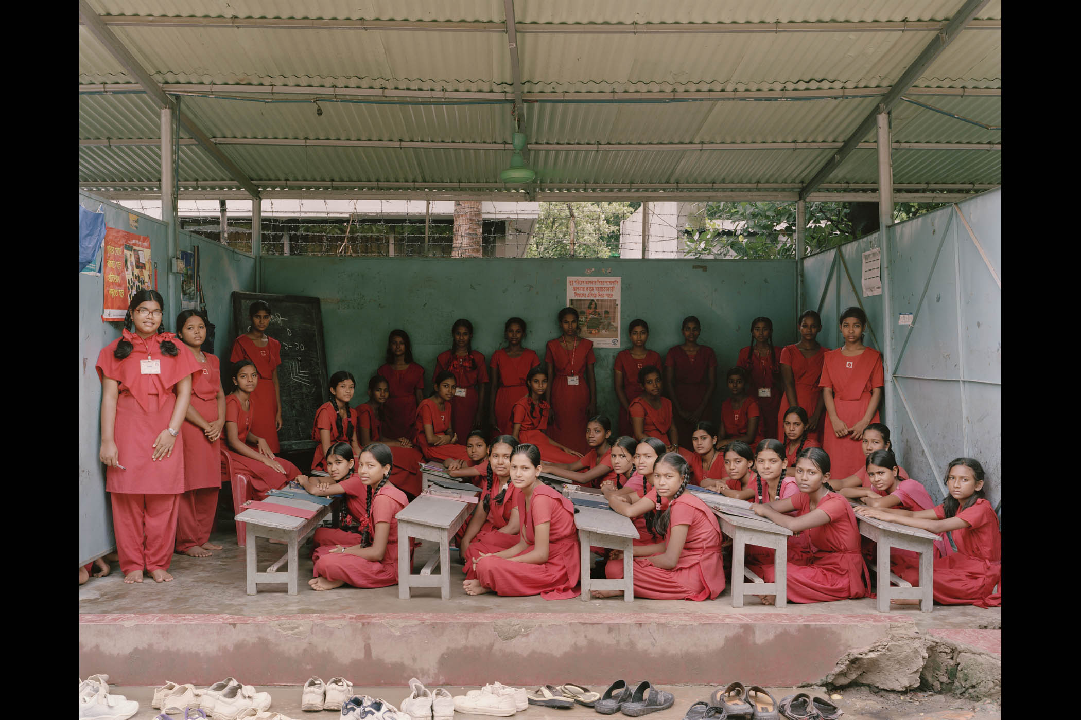 image: Surovi School, Dhanmondi, Dhaka, Bangladesh. Year 6, Bengali Exam. July 9, 2009.