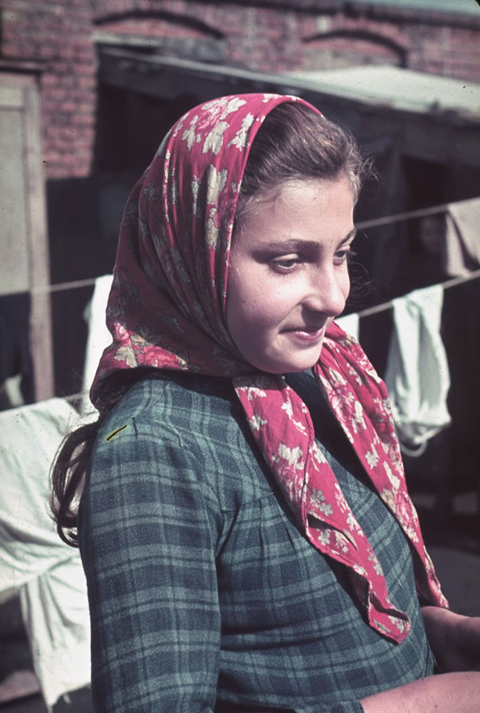 Unidentified girl, Kutno, Nazi-occupied Poland, 1939.