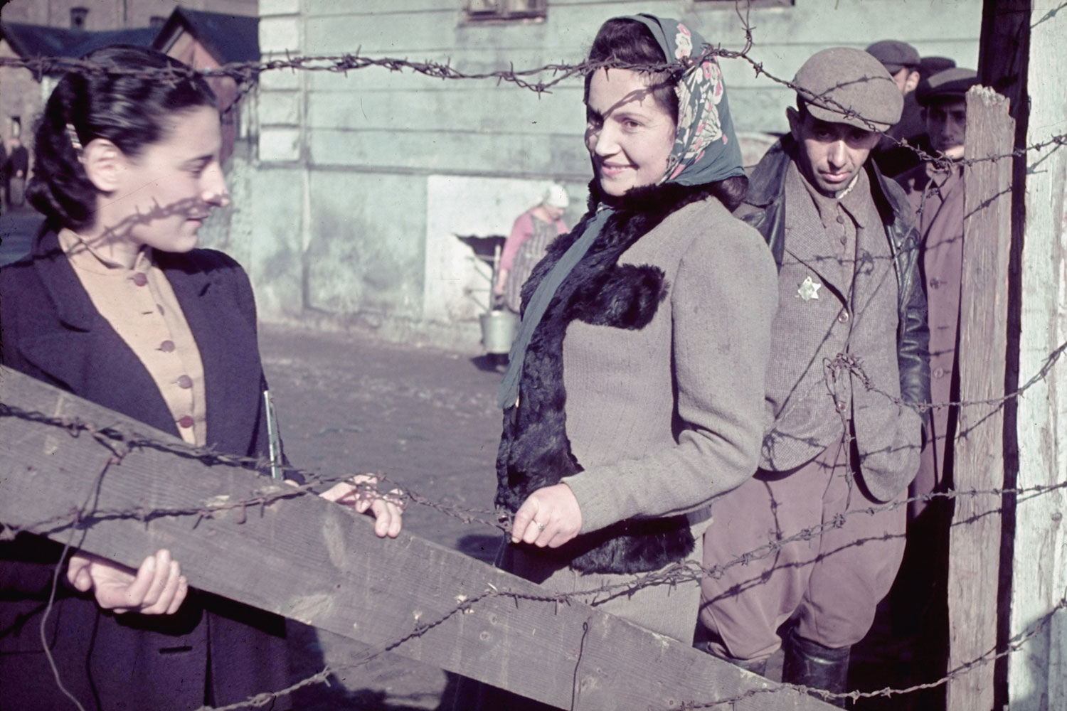 Unidentified young women, Kutno, Nazi-occupied Poland, 1939.