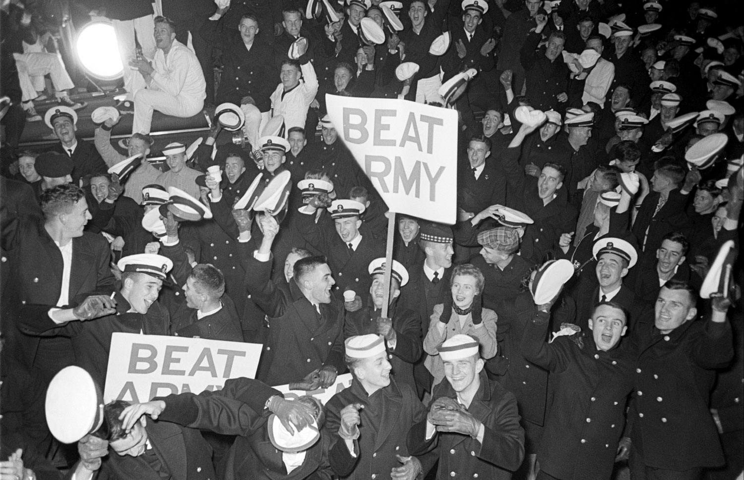 Army-Navy game, 1953.