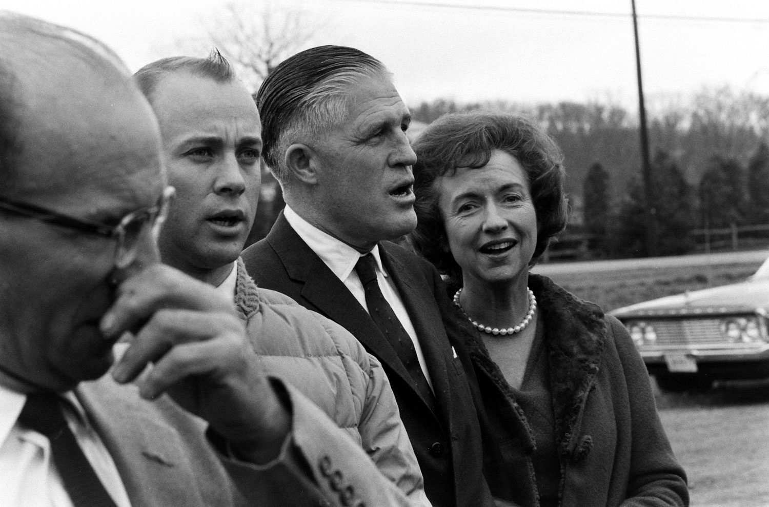 George and Lenore Romney (right), November 1963.