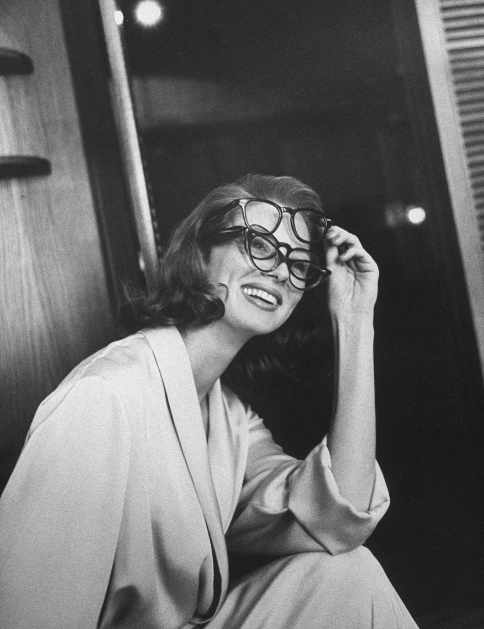 Actress-model Suzy Parker, 1957.