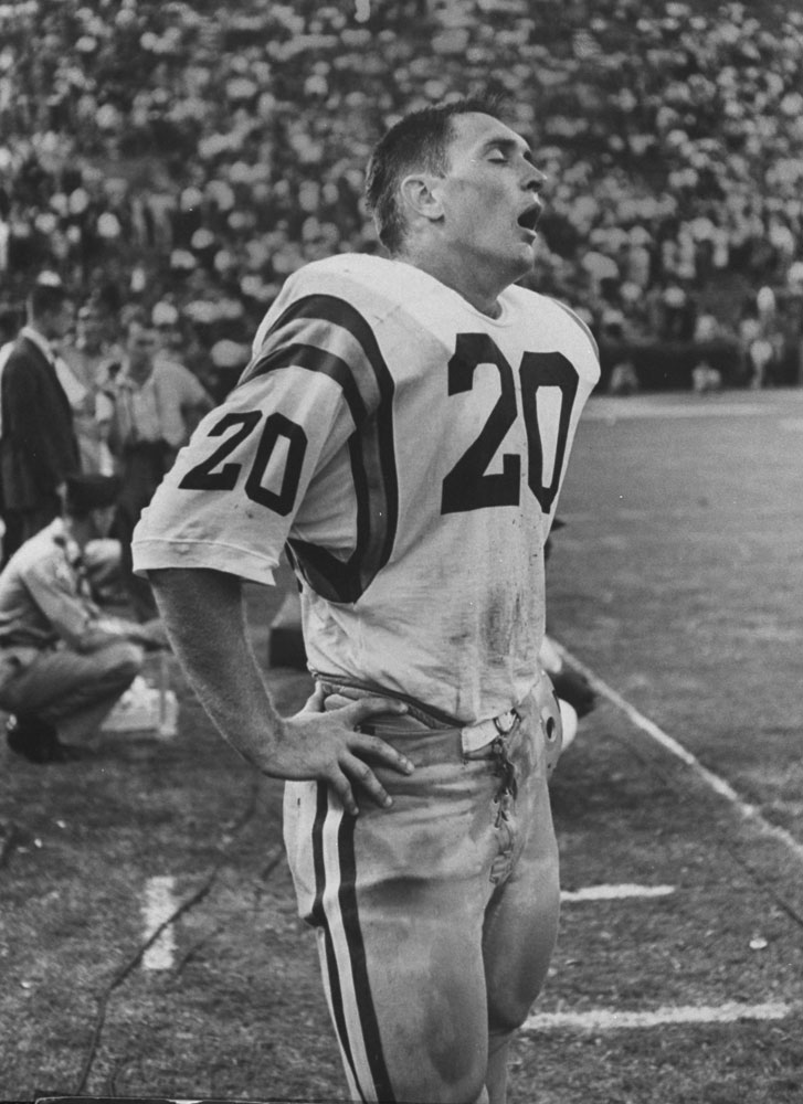 Billy Cannon, LSU's All-American halfback, 1959.