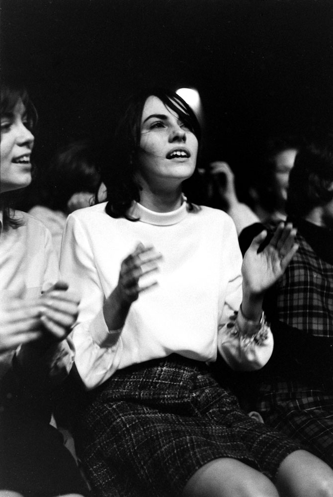 Fans at the first Beatles concert in America, Washington, DC, Feb. 11, 1964.