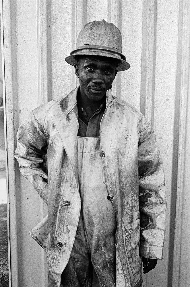 Images: Masotho shaftsinking Machine Man, President Steyn No. 4, Welkom. 1969.