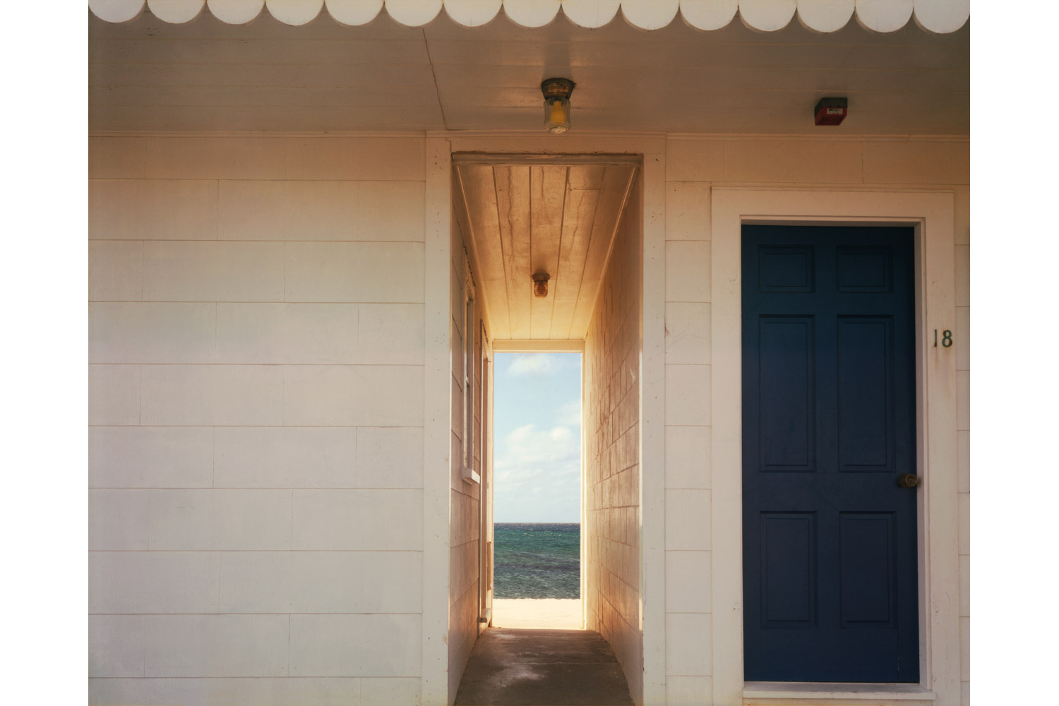 Doorway to the sea, Provincetown, Massachusetts, 1982