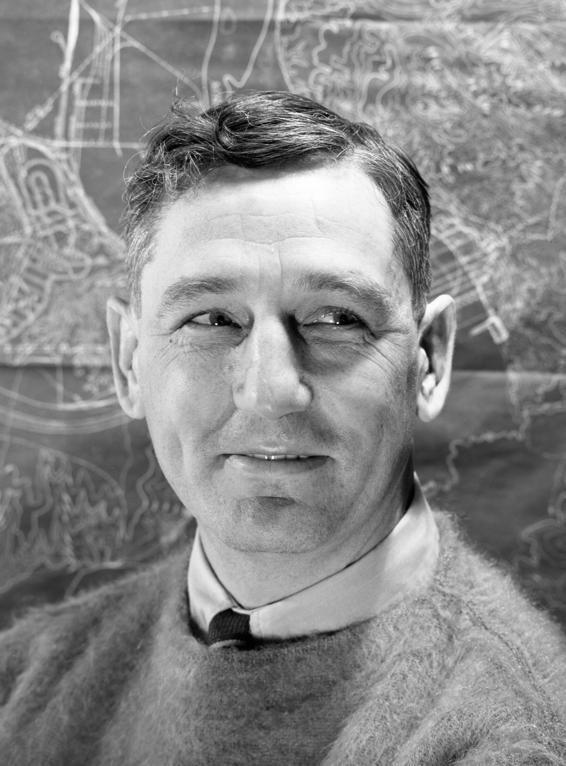 Lt. Col. T. B. Larkin, head of the dam project, 1936.