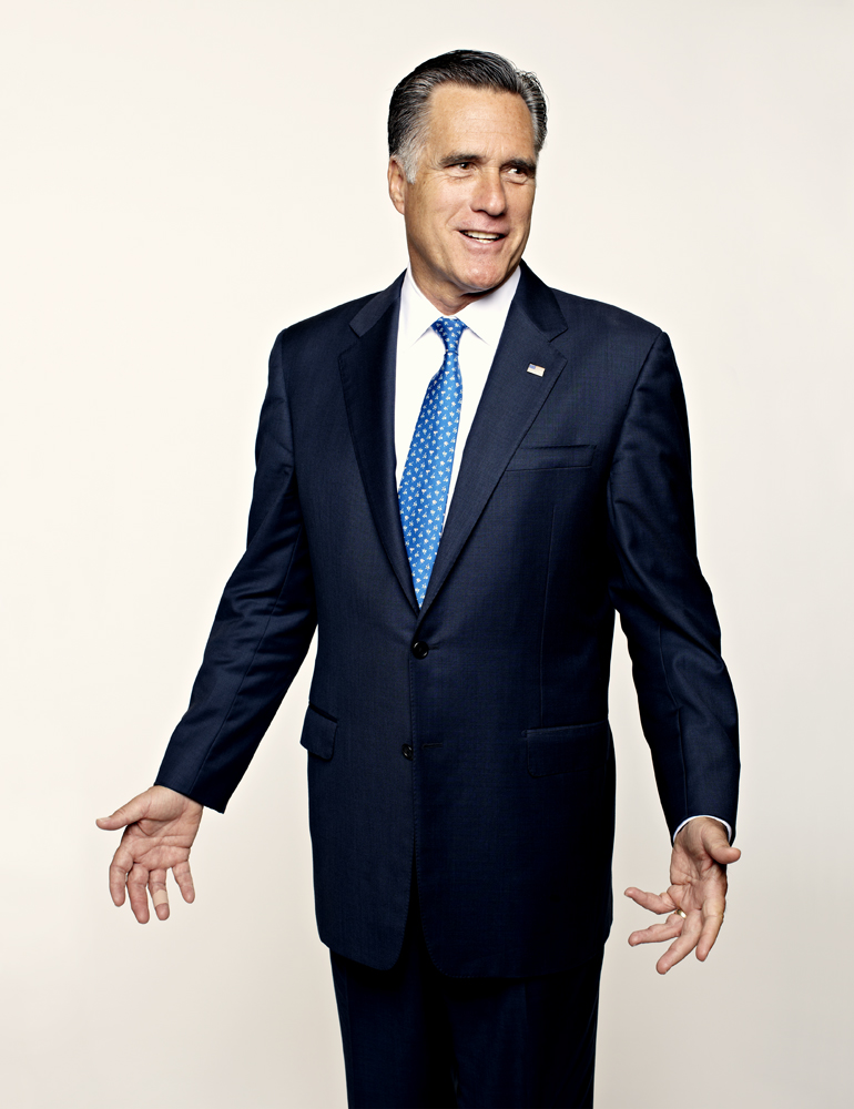 Mitt Romney, 2012 Republican Candidate for President. From  The Mind of Mitt,  September 3, 2012 issue.