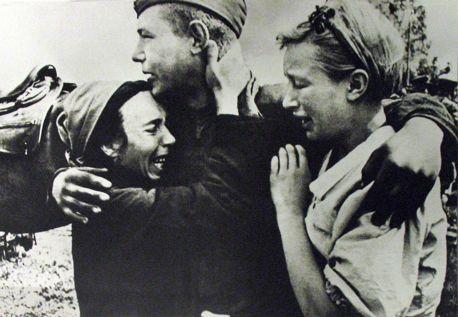 Image: In a Liberated Village, Byelorussia, 1944