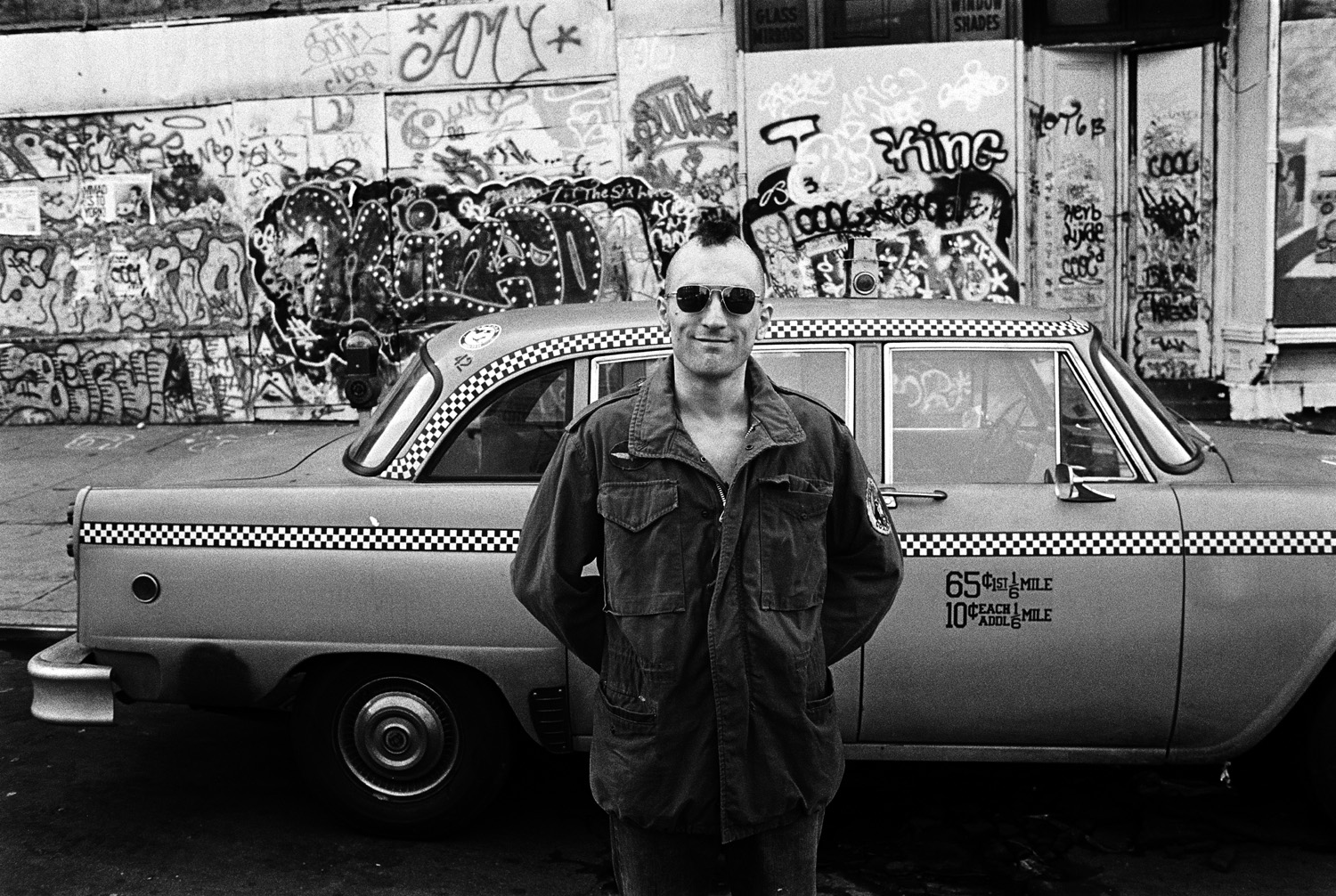 Image: Robert De Niro, "Taxi Driver," New York, 1975
