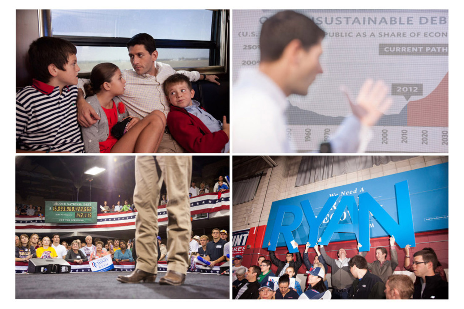 Image: On the campaign trail with Paul Ryan. September 2012.