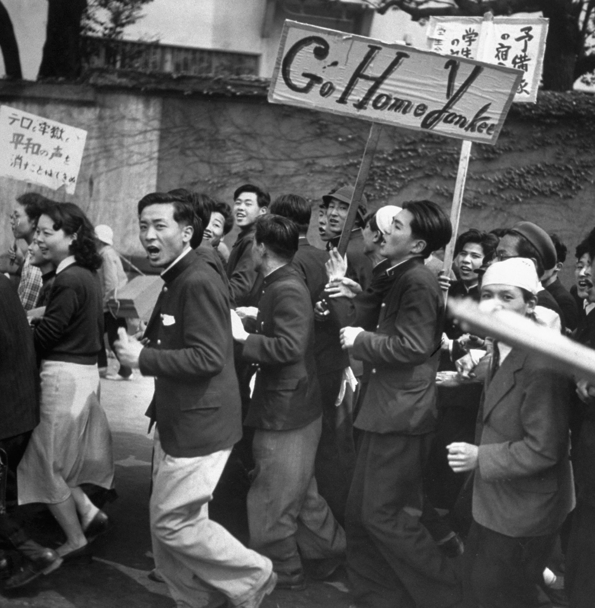 May Day in Tokyo, 1952