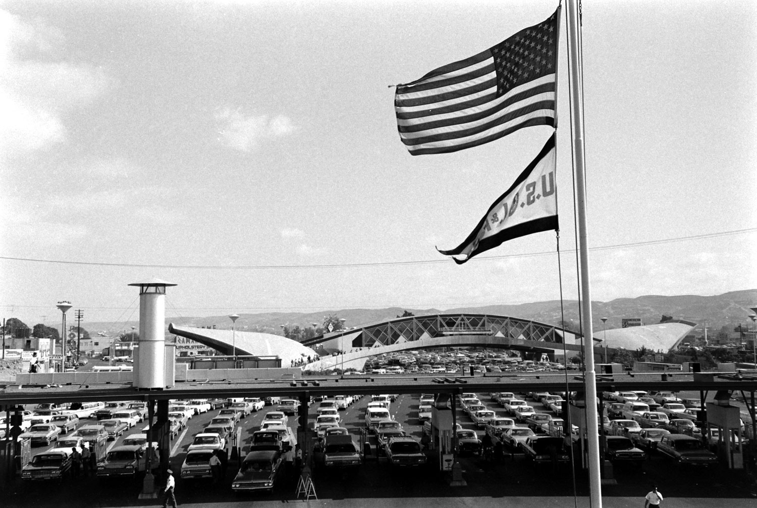 The U.S.-Mexico border, 1969.