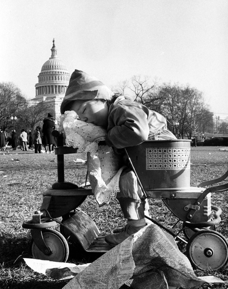 Inauguration Day, Washington, D.C., 1949.