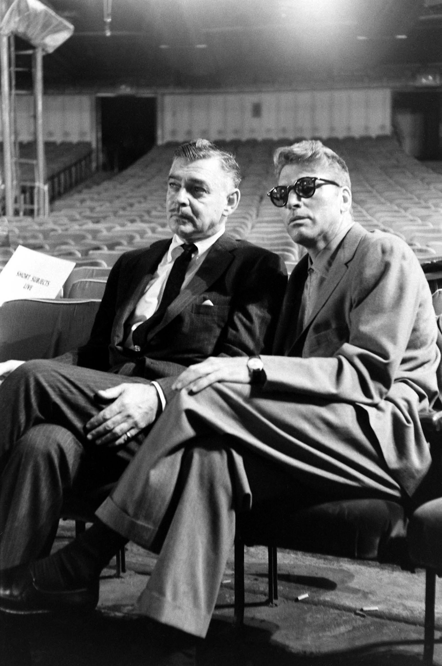 Clark Gable and Burt Lancaster