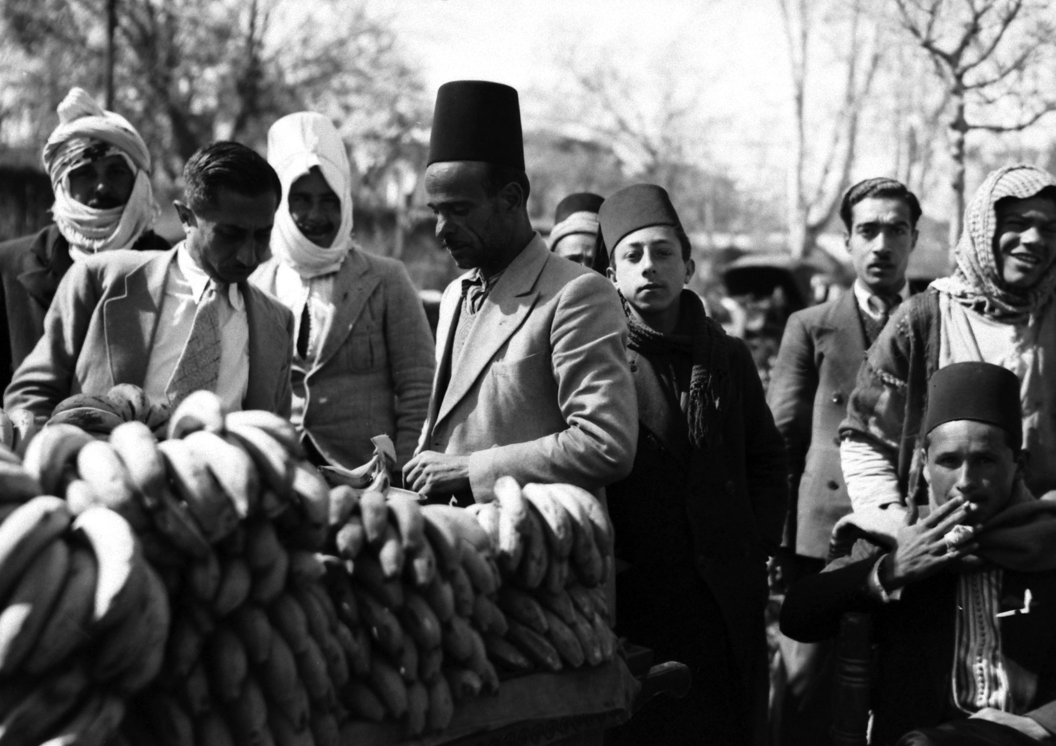 Street scene, Damascus, Syria, 1940.