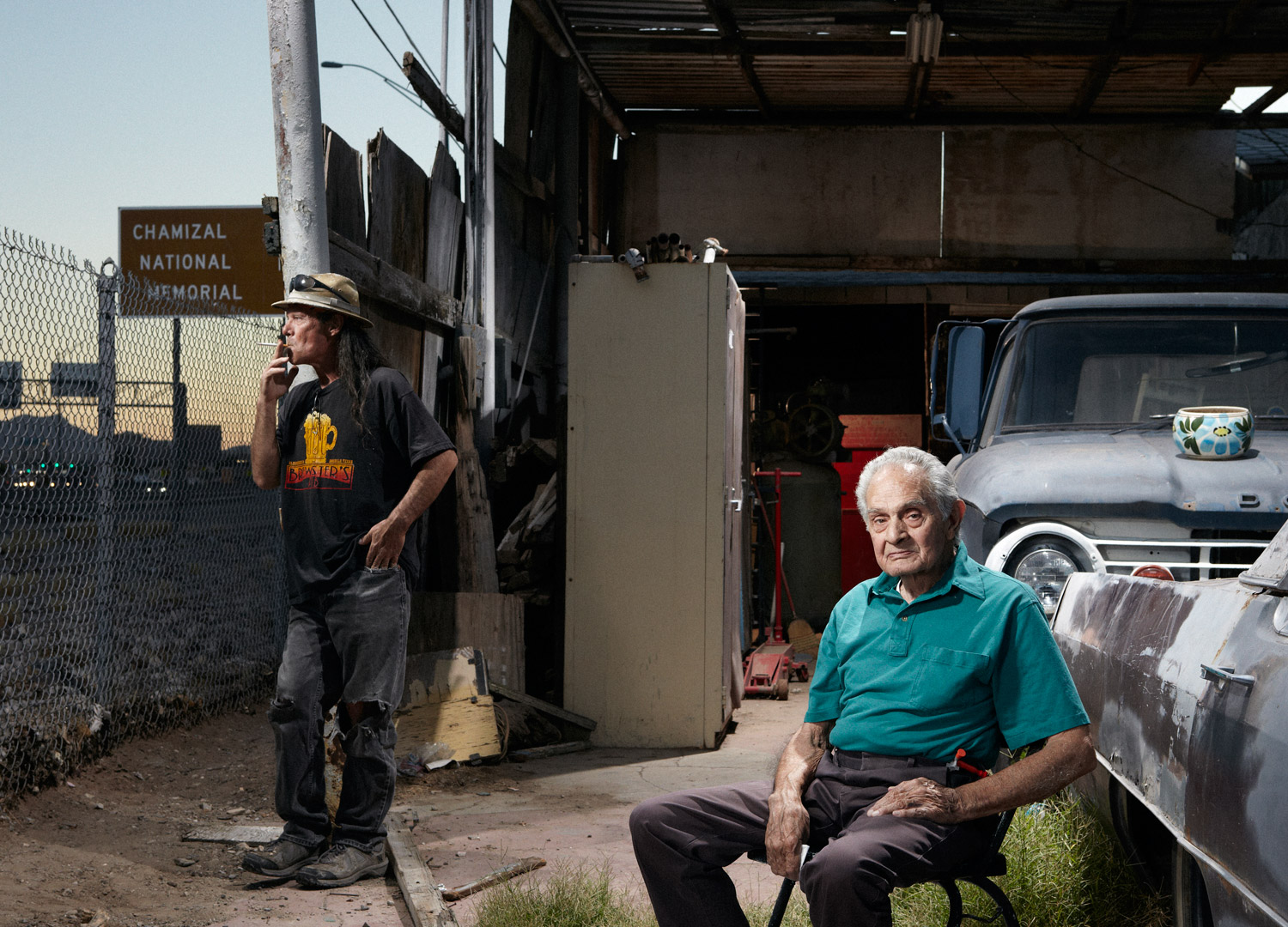 During Prohibition, Victor Delgado used to hear gunfights in what is now the Chamizal National Memorial. Back then it was No Man's Land, a disputed territory between Mexico and the United States where people grazed their goats and ran tequila across the border. Though the national boundaries are now official, Victor still lives in a transitional space: up until the border fence was built, he'd often find people in his yard, hiding from the Border Patrol.