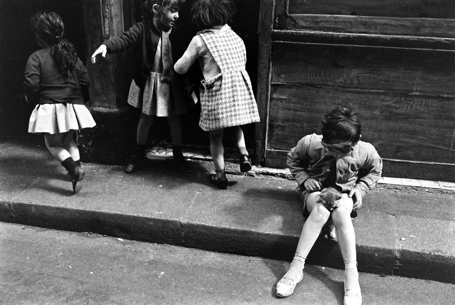 Paris street scene, 1963.