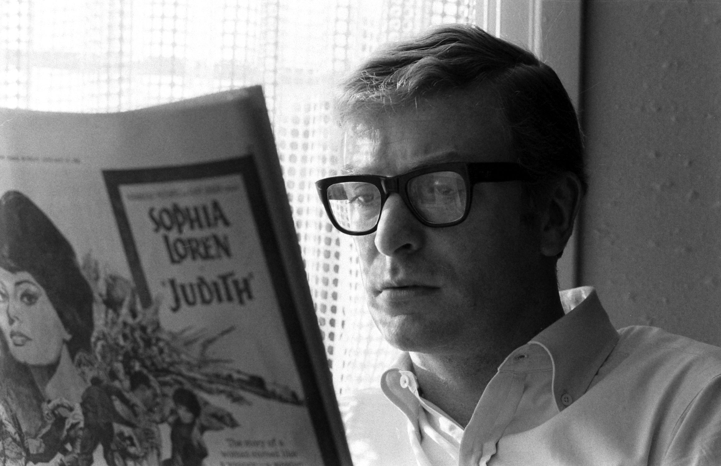 Michael Caine in Los Angeles in 1966.