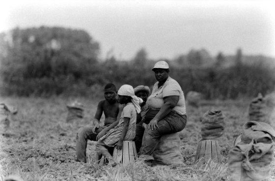 Migrant laborers, North Carolina, 1959.