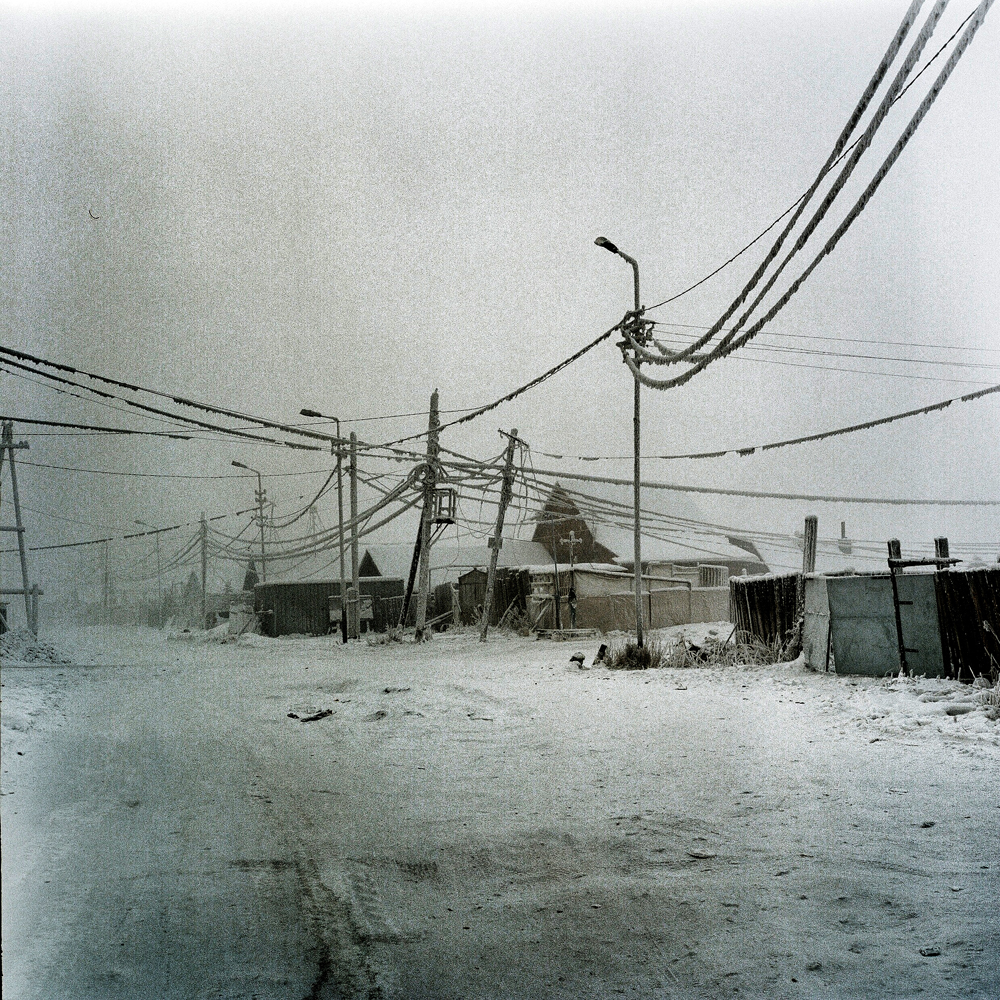 January 2013. A scene in Yakutsk, Siberia, the coldest city in the world.