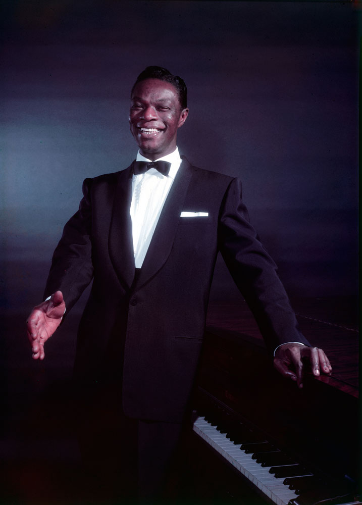 From deft work at the piano, Nat King Cole slipped successfully into singing. He is more gifted with jazz wisdom than with a voice, but his ingenuity and sure beat give added distinction to his songs.