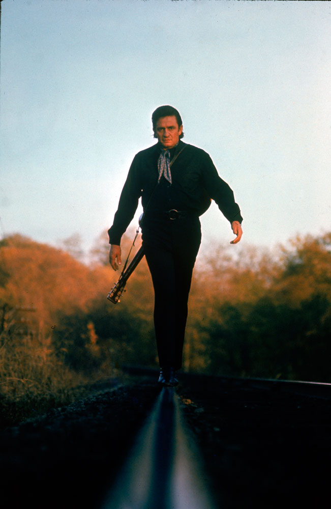 Johnny Cash in Tennessee, 1969.