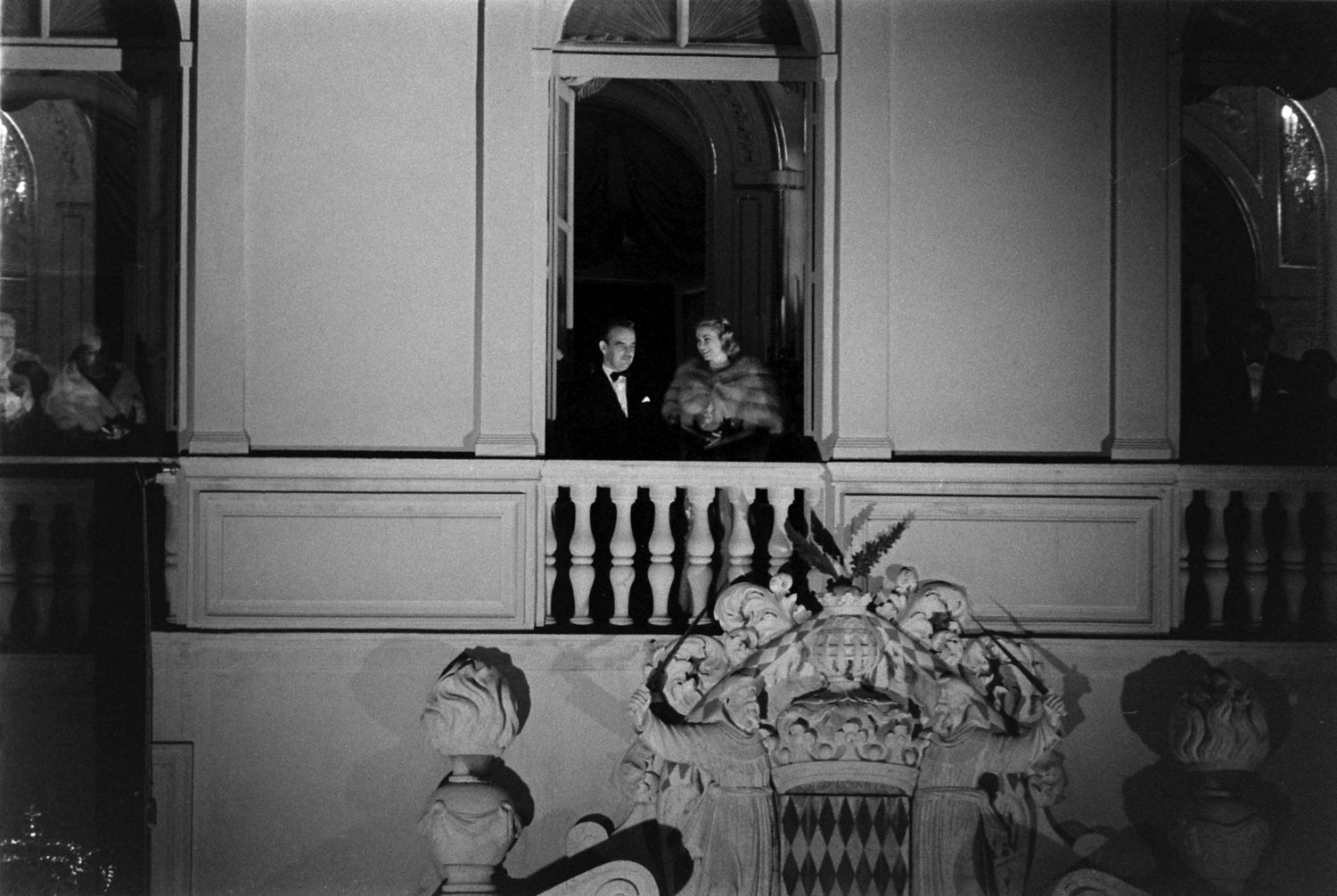 Prince Rainier III and Her Serene Highness, Princess Gracia Patricia of Monaco, April 19, 1956.