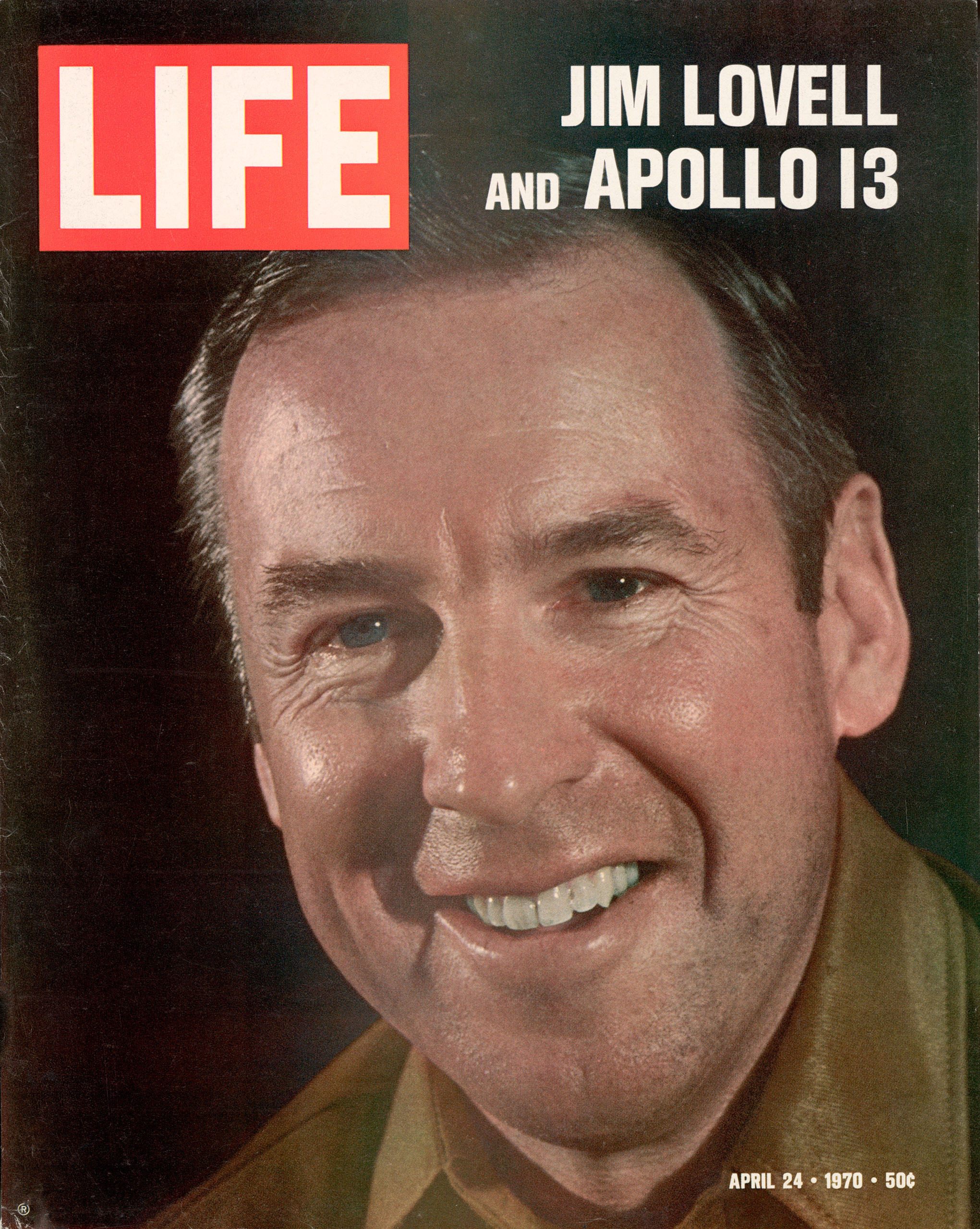 LIFE Magazine cover April 24, 1970 with Jim Lovell.