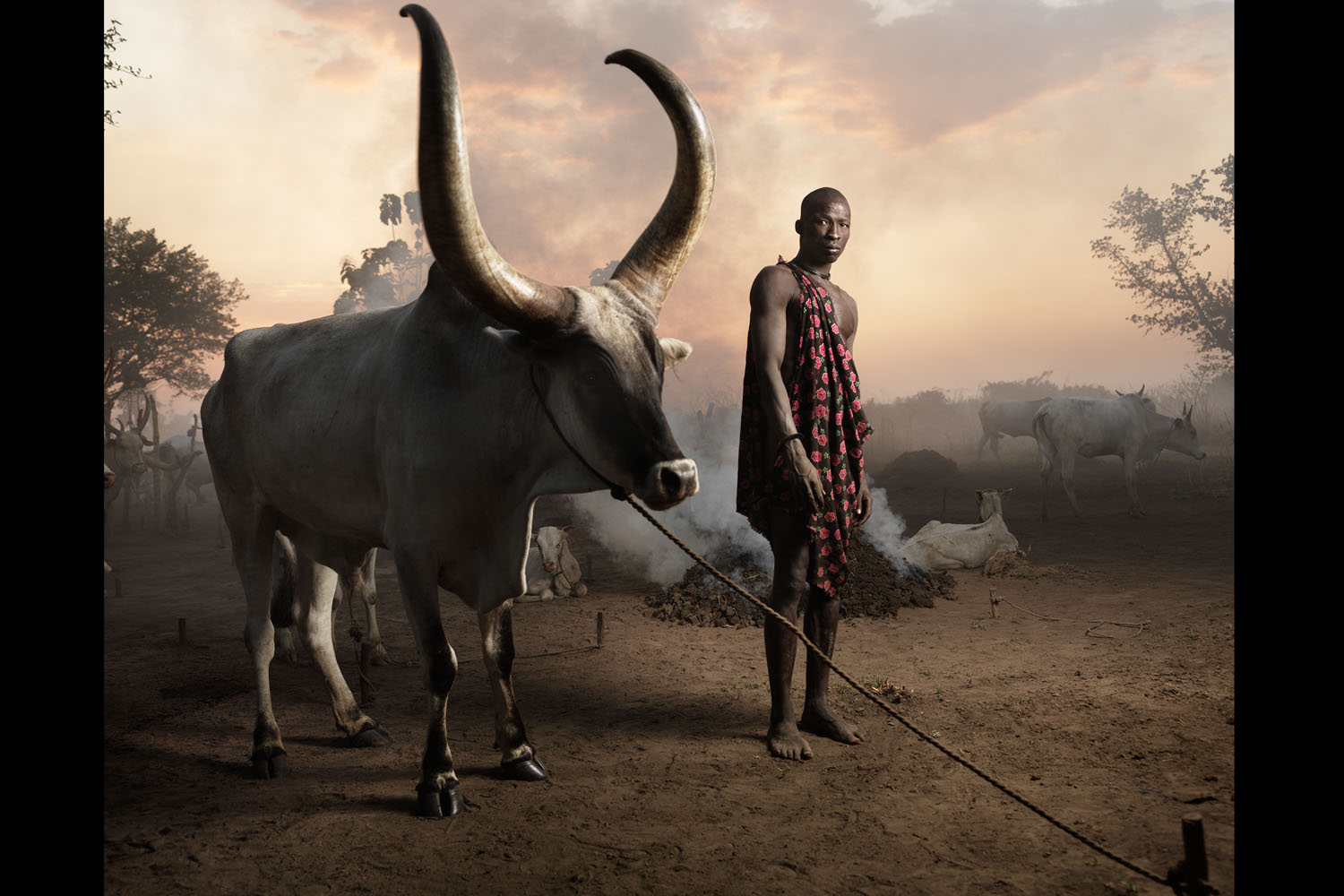 Mundari tribe members are especially vulnerable to the threat of land mines and other unexploded ordnance since they move around the country frequently to feed and water their cattle.