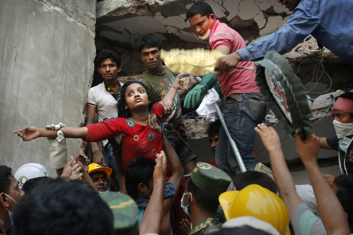 APTOPIX Bangladesh Building Collapse