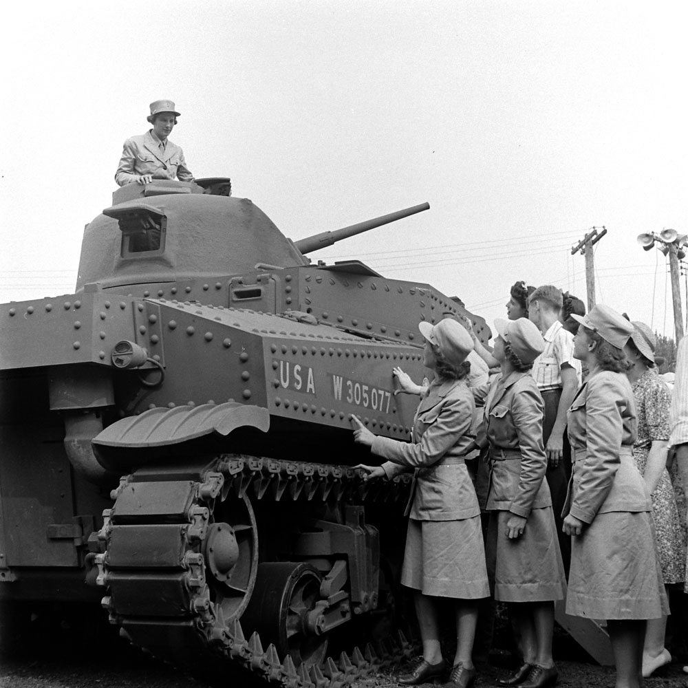 Women's Army Auxiliary Corps, Iowa, 1942.