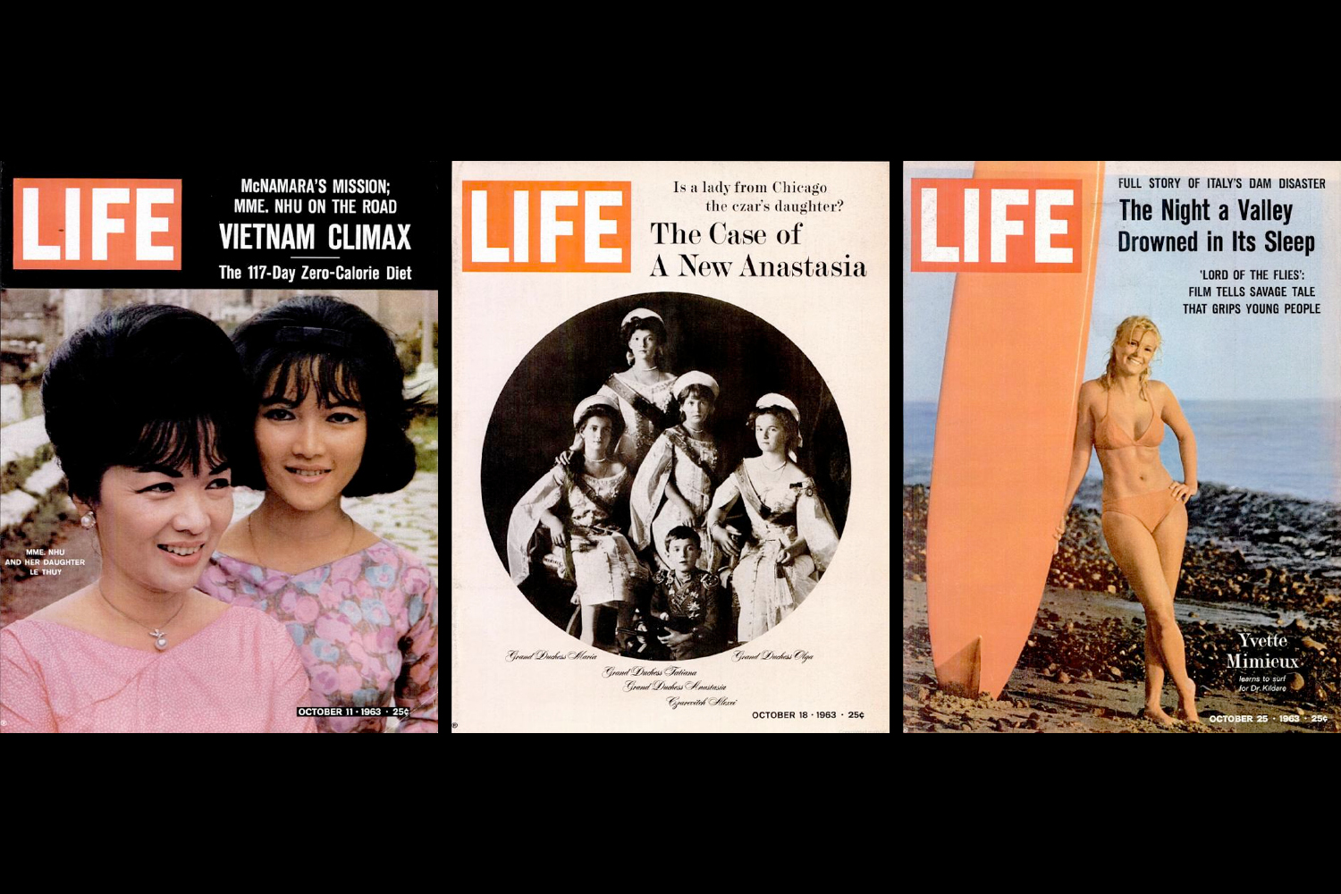 LIFE Magazine October 11 - 25, 1963
