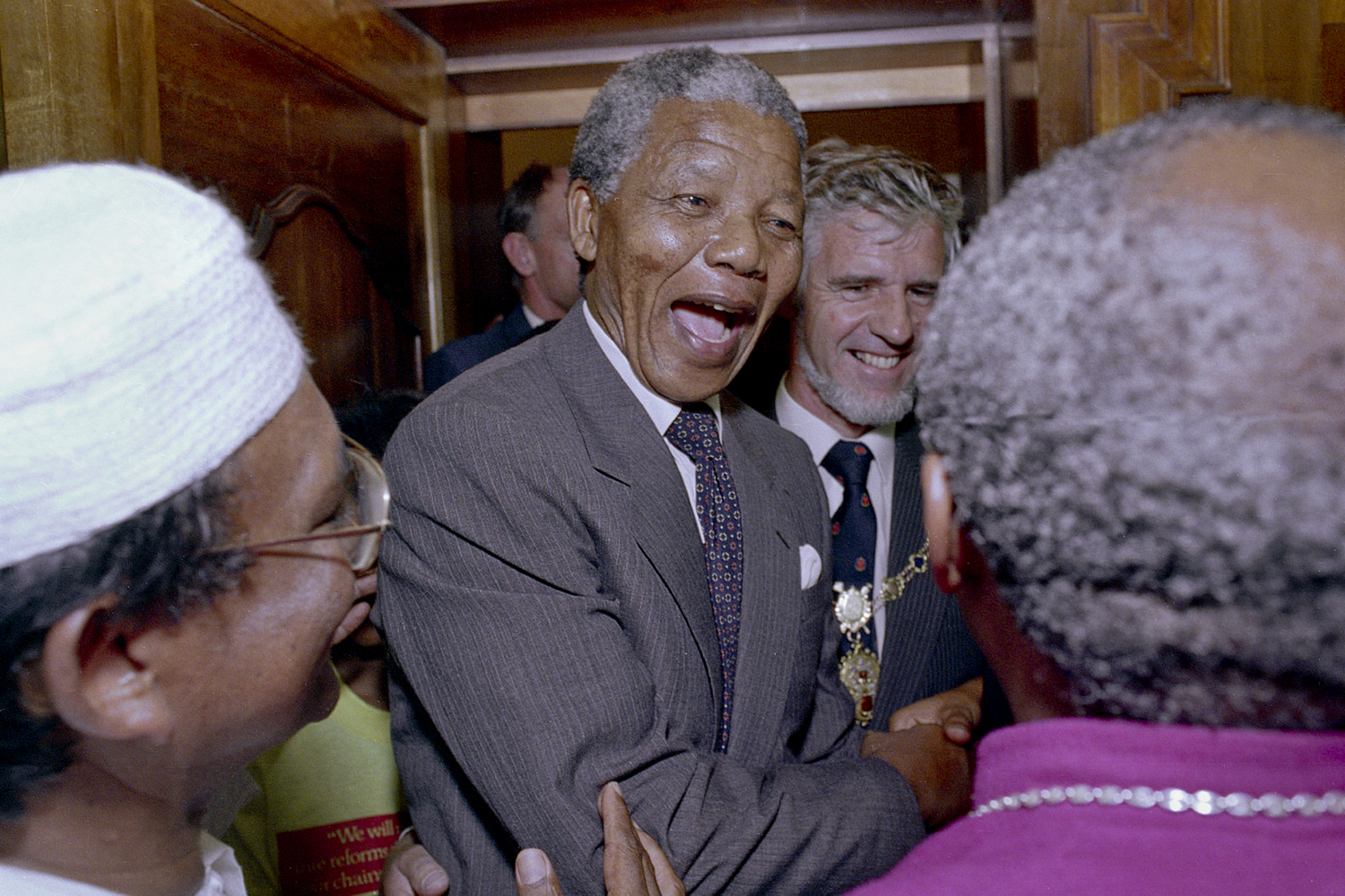 Nelson Mandela After His Release