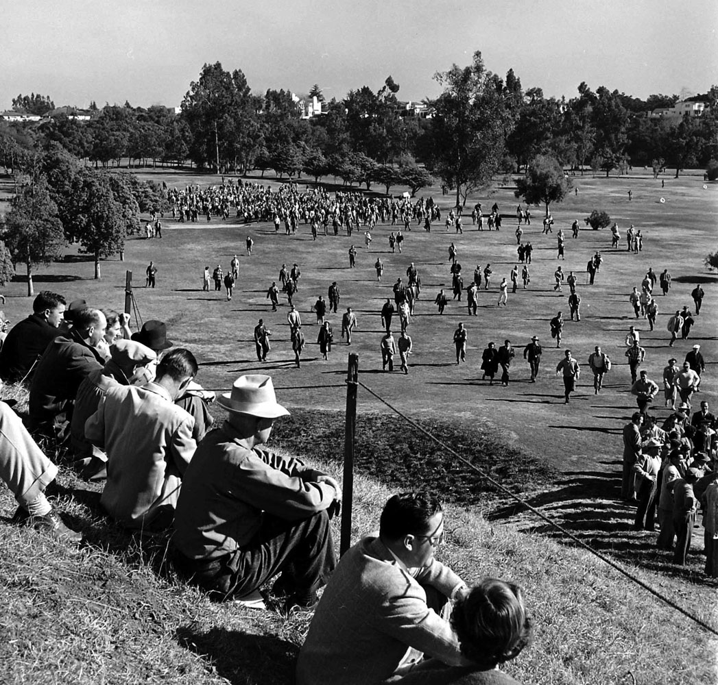 Los Angeles Open, Riviera Country Club, January 1950.