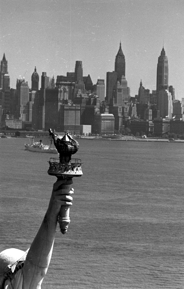 Statue of Liberty, 1950.