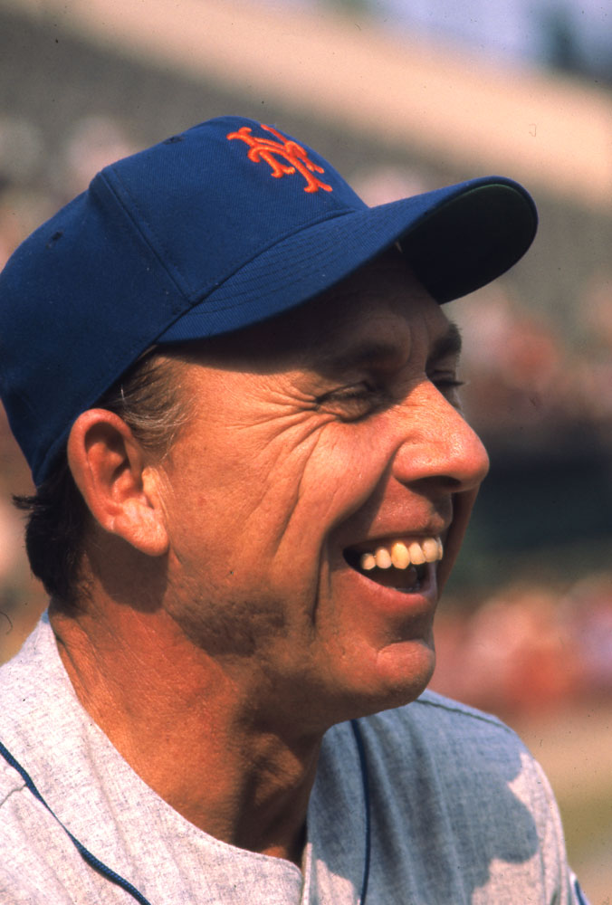 Manager Gil Hodges, 1969 Mets.