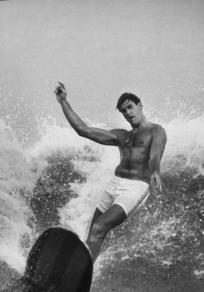 Surfing, Malibu, Calif., 1961