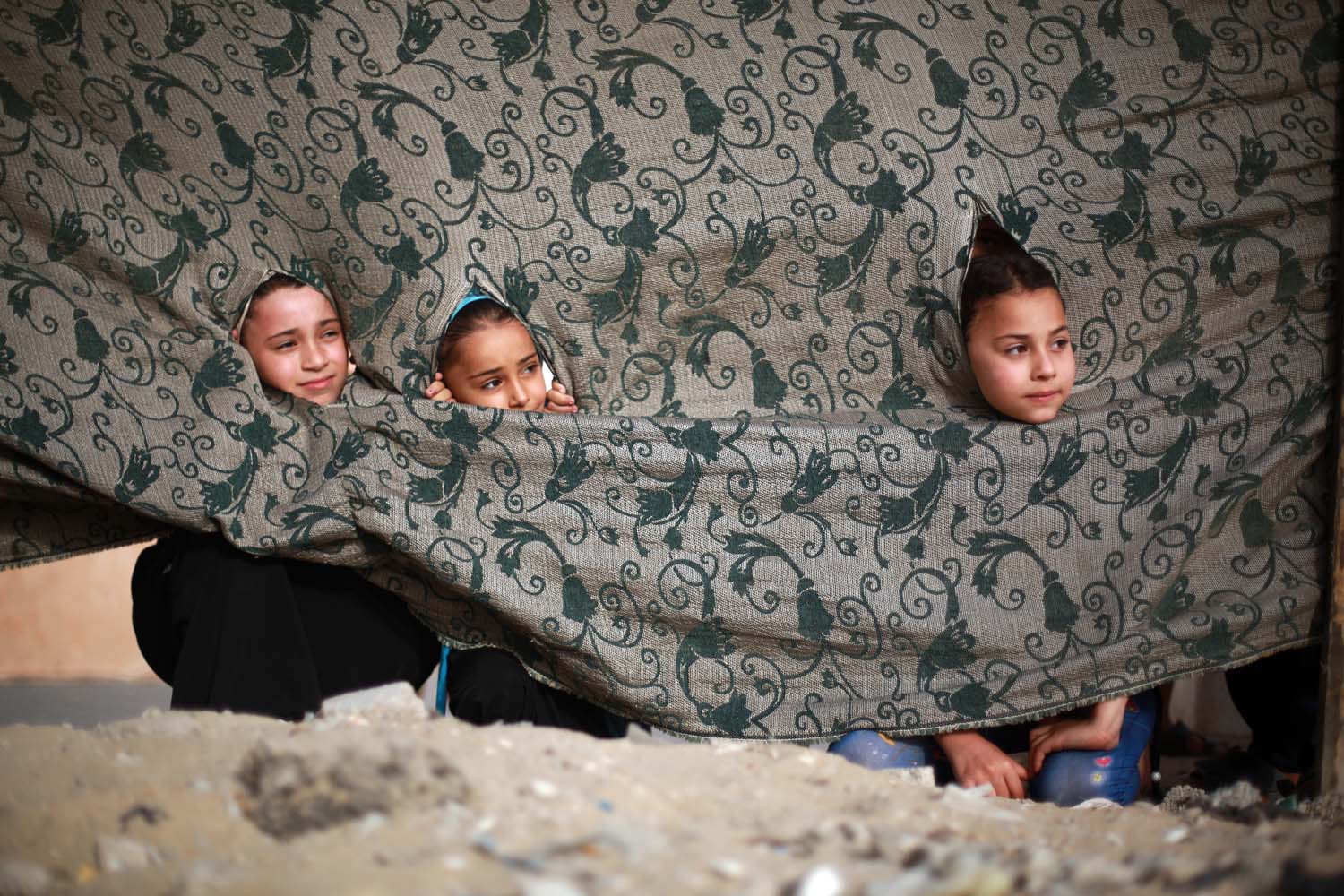 PALESTINIAN-CONFLICT-REFUGEES-CHILDREN