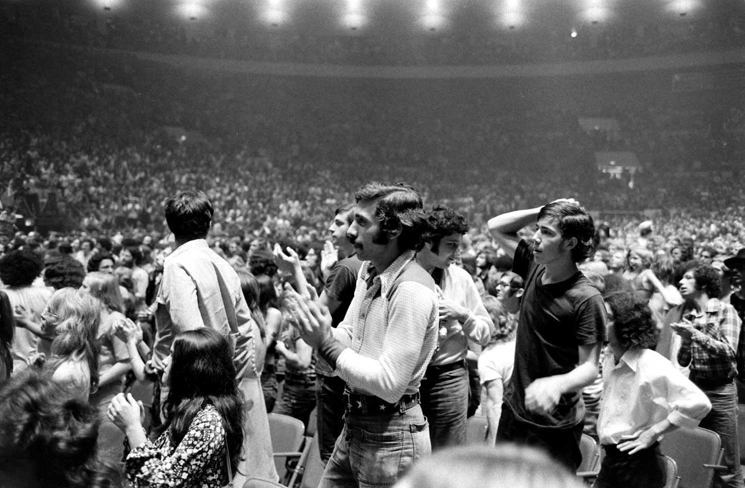 The Concert for Bangladesh, Madison Square Garden, 1971.