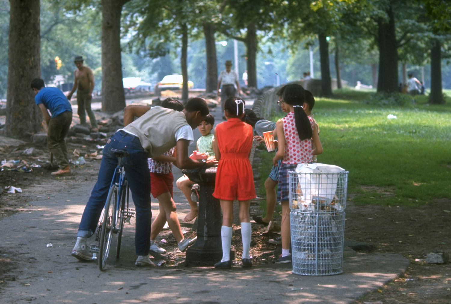 Children in Central Park, 1969.
