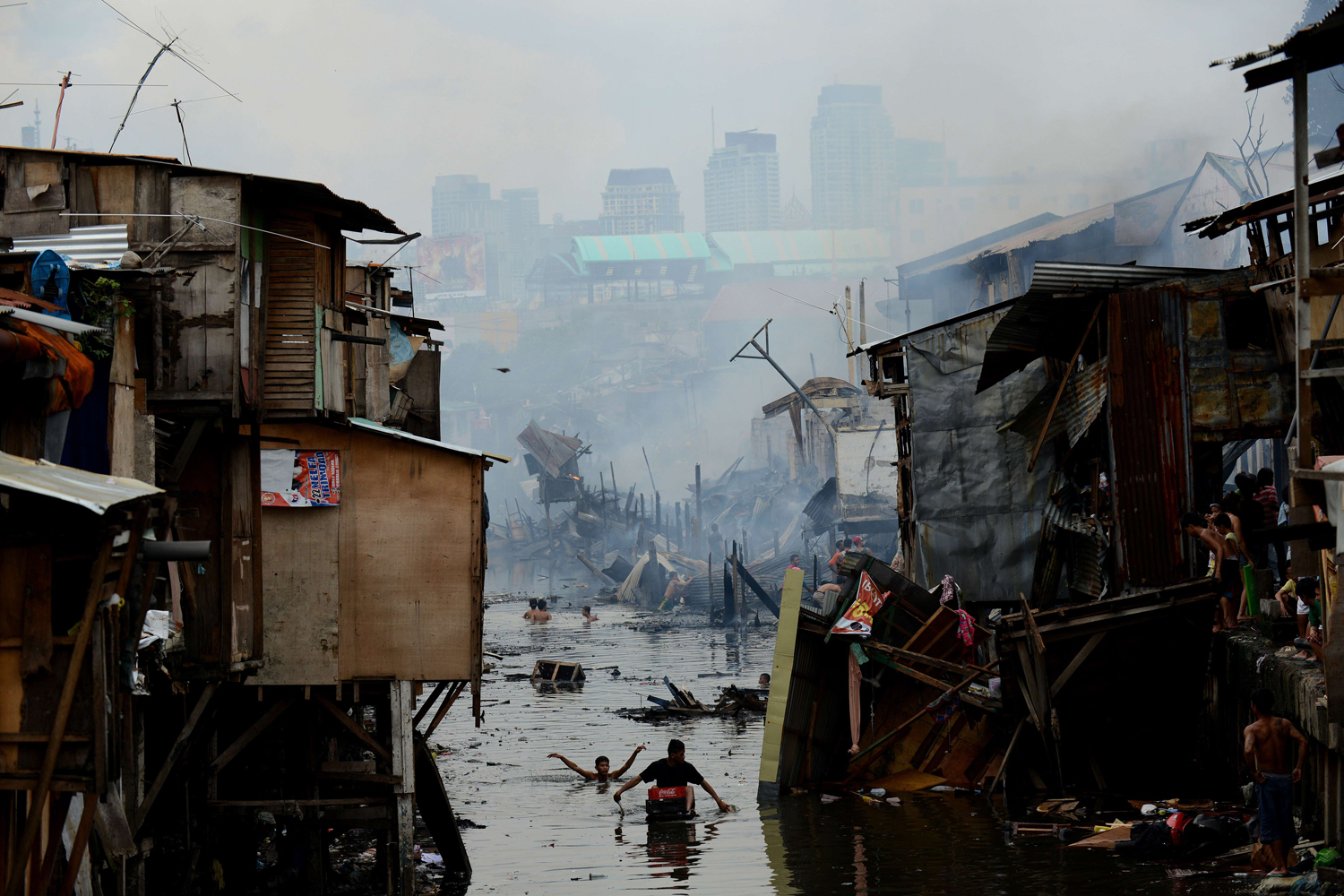 PHILIPPINES-DISASTER-FIRE